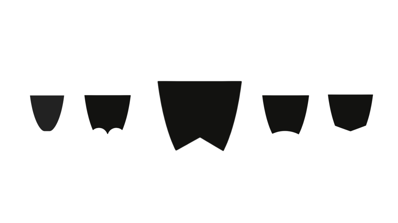 surfboard tail shapes